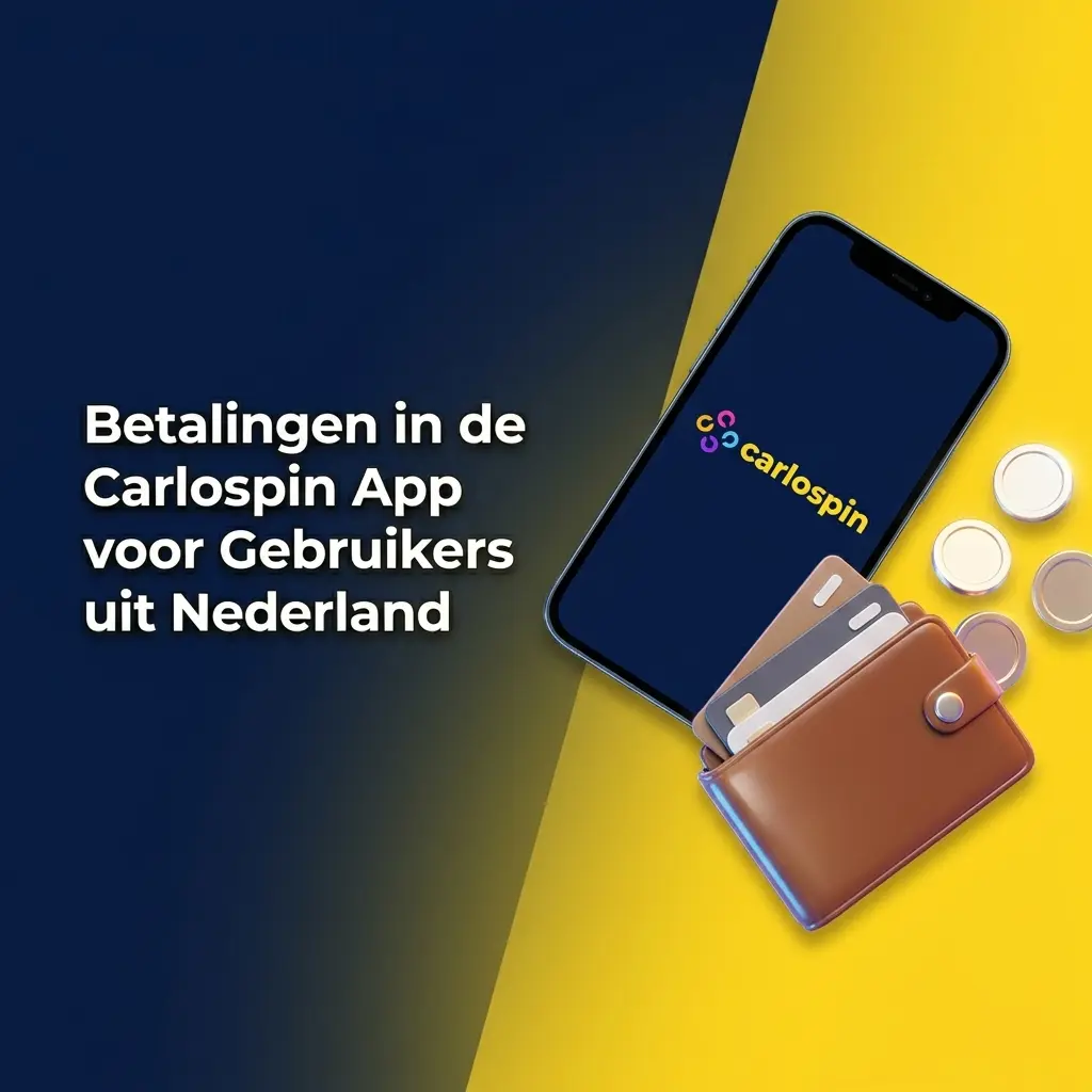 Carlospin app betaalmethoden Nederland: iDEAL, Apple Pay, crypto en creditcard voor storten en opnemen