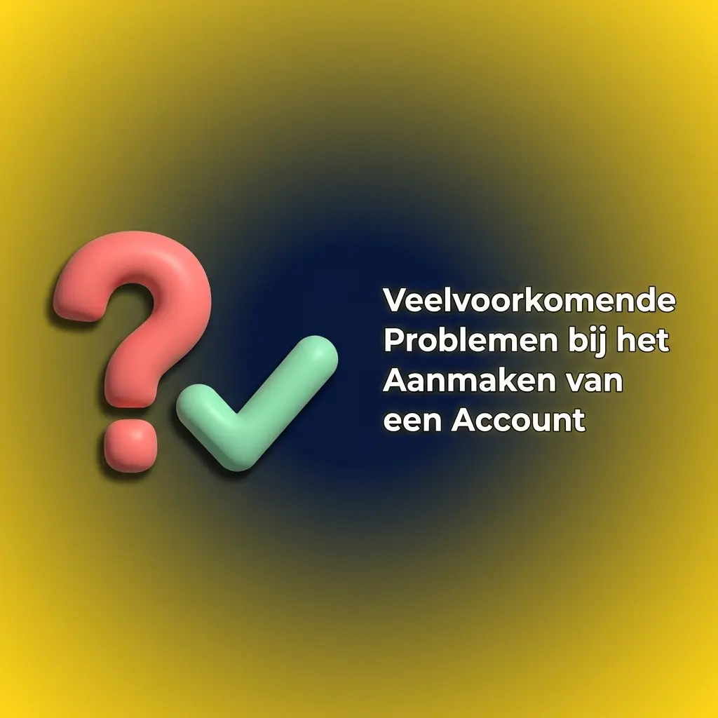Veelvoorkomende registratieproblemen en oplossingen bij het aanmaken van een account, inclusief tips voor verificatie